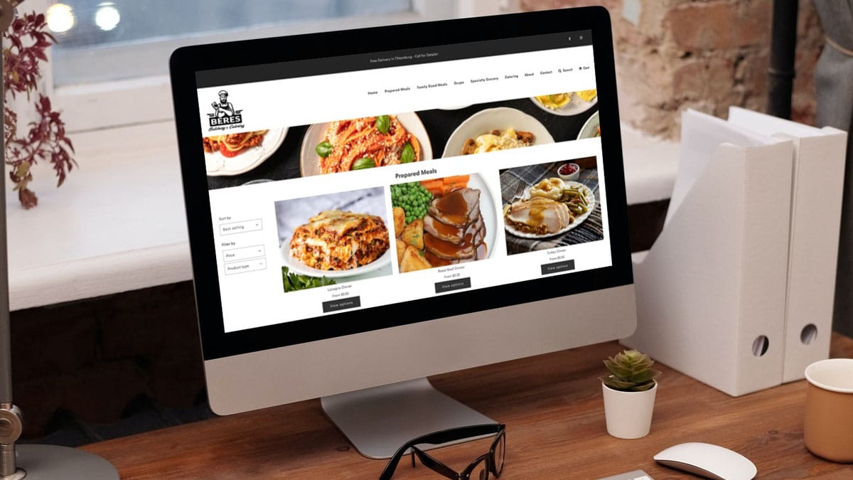 beres butchery and catering website